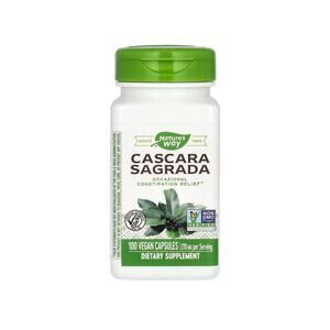 Nature'S Way Cascara Sagrada Bark - 100 Vegan Capsules